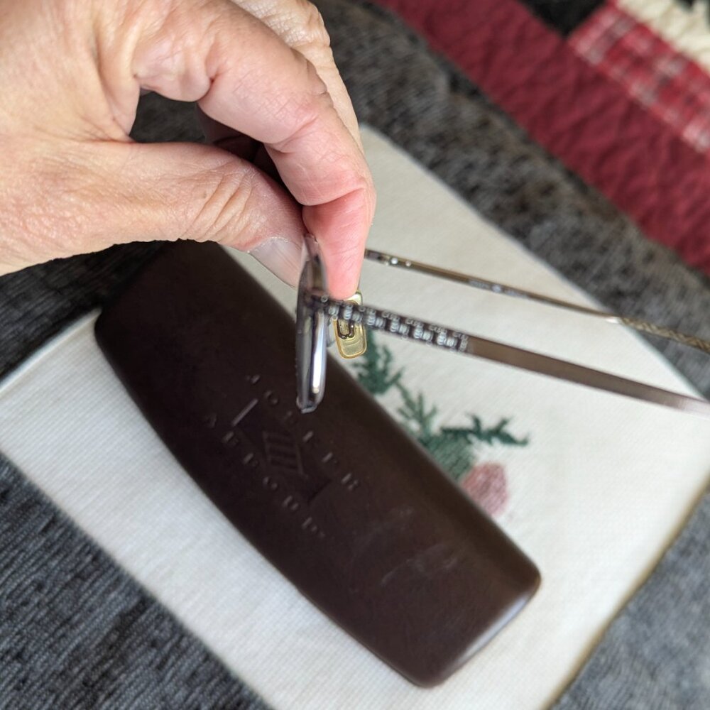 Joseph Abboud Ja170 Gray Rectangular Glasses Fram… - image 8